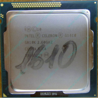 Процессор Intel Celeron G1610 (2x2.6GHz /L3 2048kb) SR10K s.1155 (Бийск)