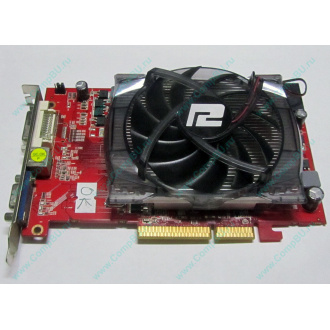 Б/У видеокарта 1Gb ATI Radeon HD4670 AGP PowerColor R73KG 1GBK3-P (Бийск)